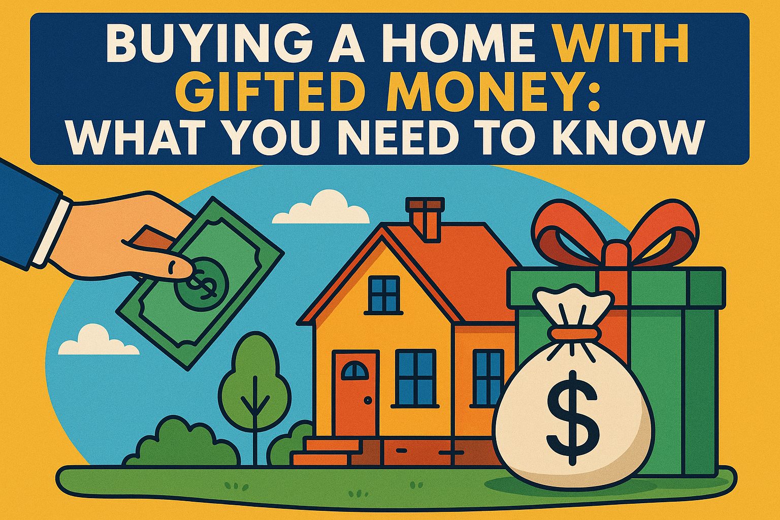 Buying a home with gifted money. What you need to know