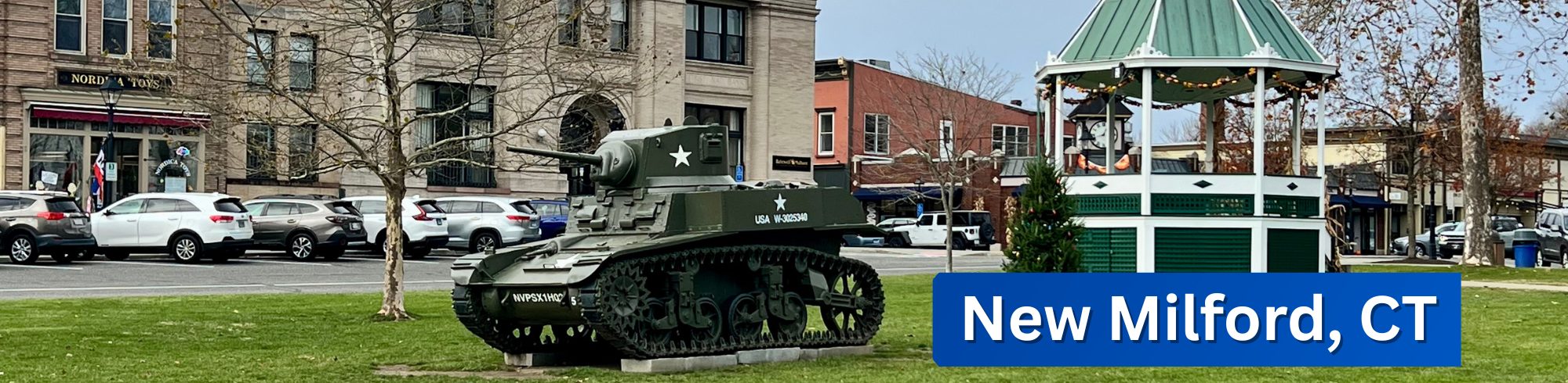 New Milford CT Town Green